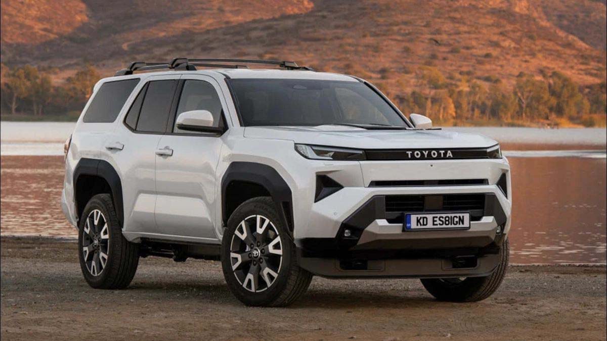 Toyota Fortuner 渲染图：大改款车型更前卫设计、预计2026年登场！