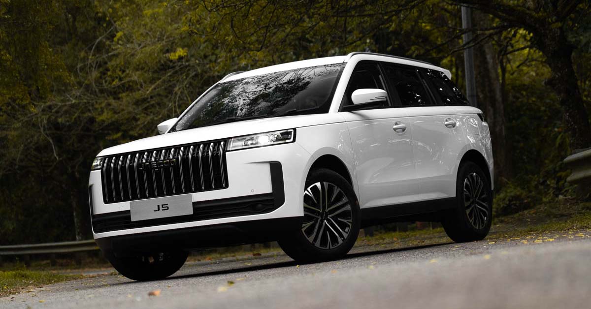 JAECOO J5 上市首月报捷、总共移交587辆！