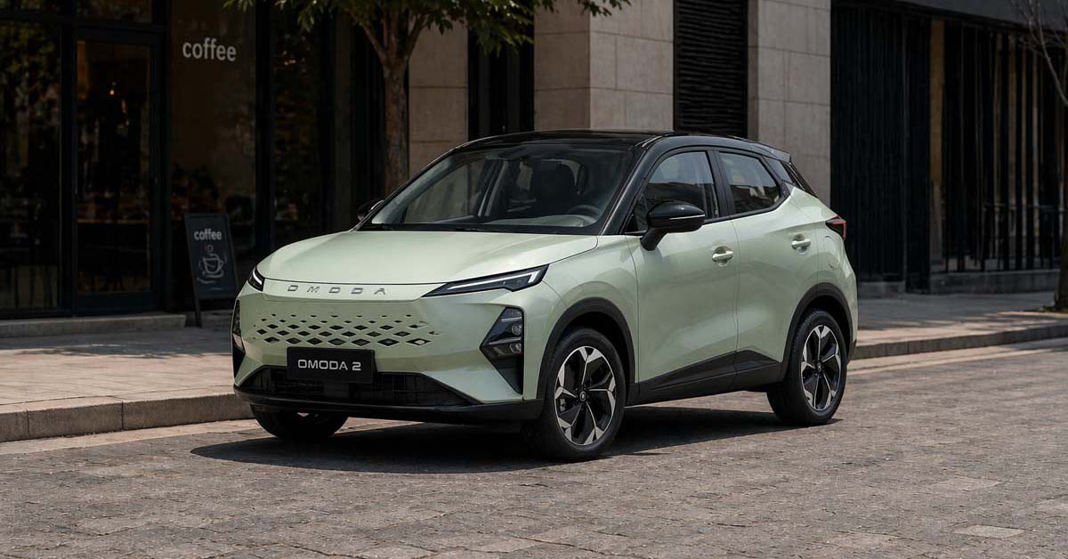 Omoda 2 泰国预告登场：对标 Ativa/WR-V，或提供HEV/EV动力选项