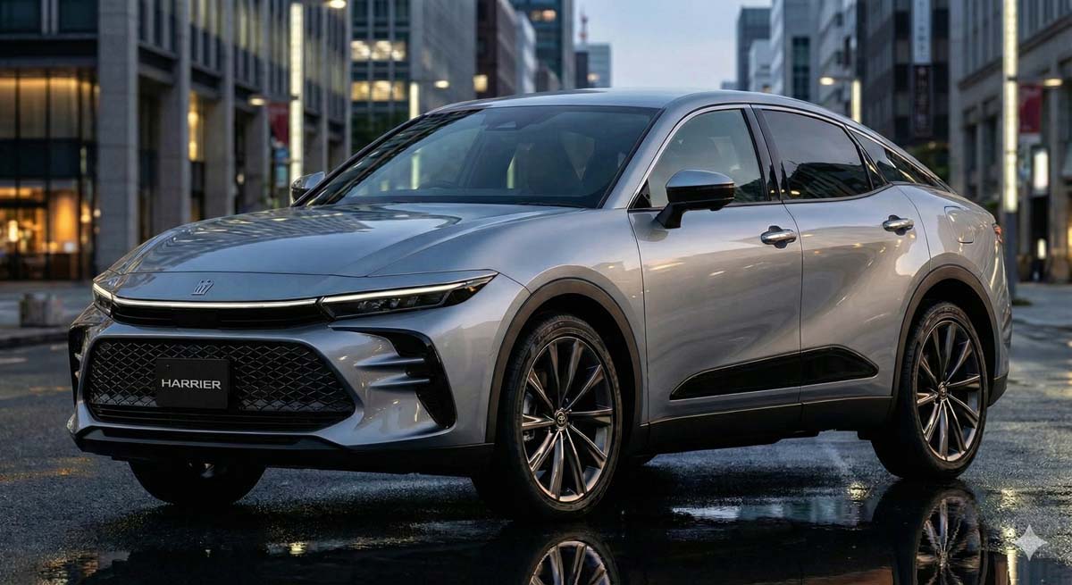 Toyota Harrier 大改款2027年登场，将不再提供纯内燃机引擎！