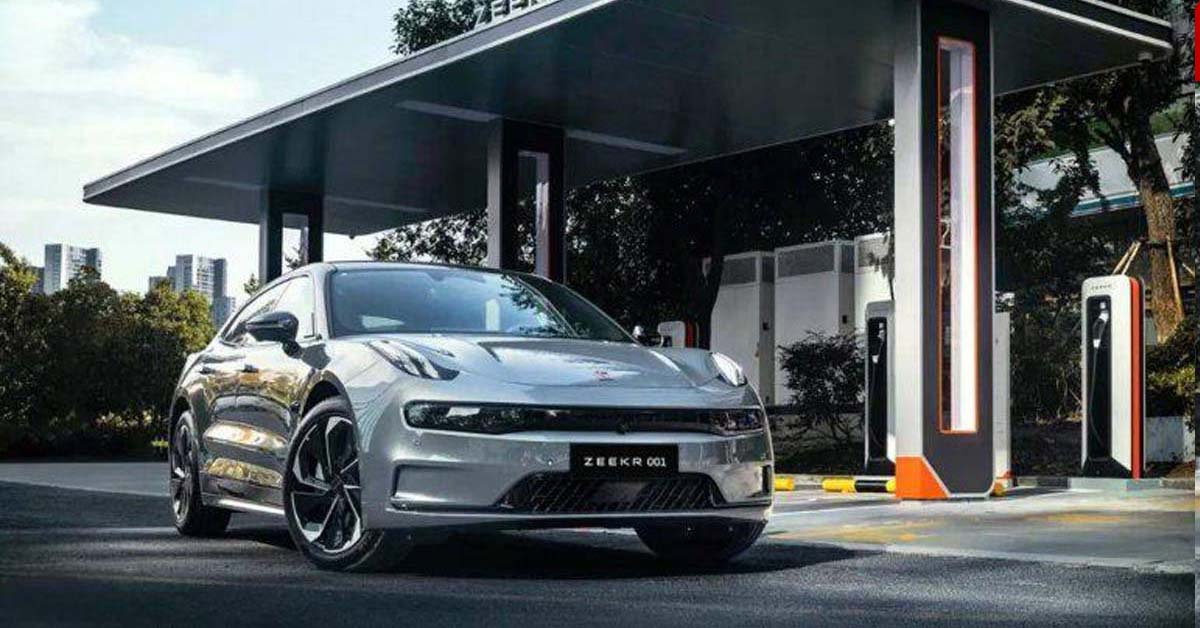 Zeekr 001 打破量产车充电记录、10%至80%仅需要7分钟！